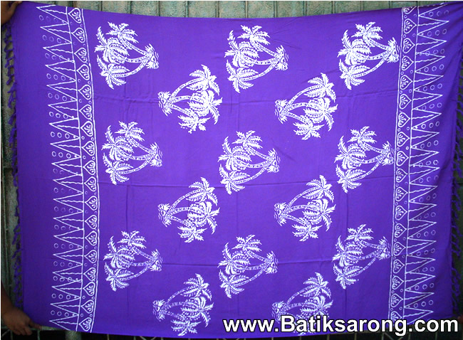 sarongs made in Indonesia